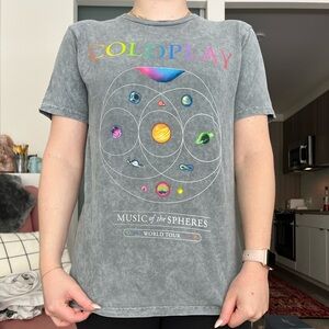 Coldplay Music of the Spheres Tour shirt